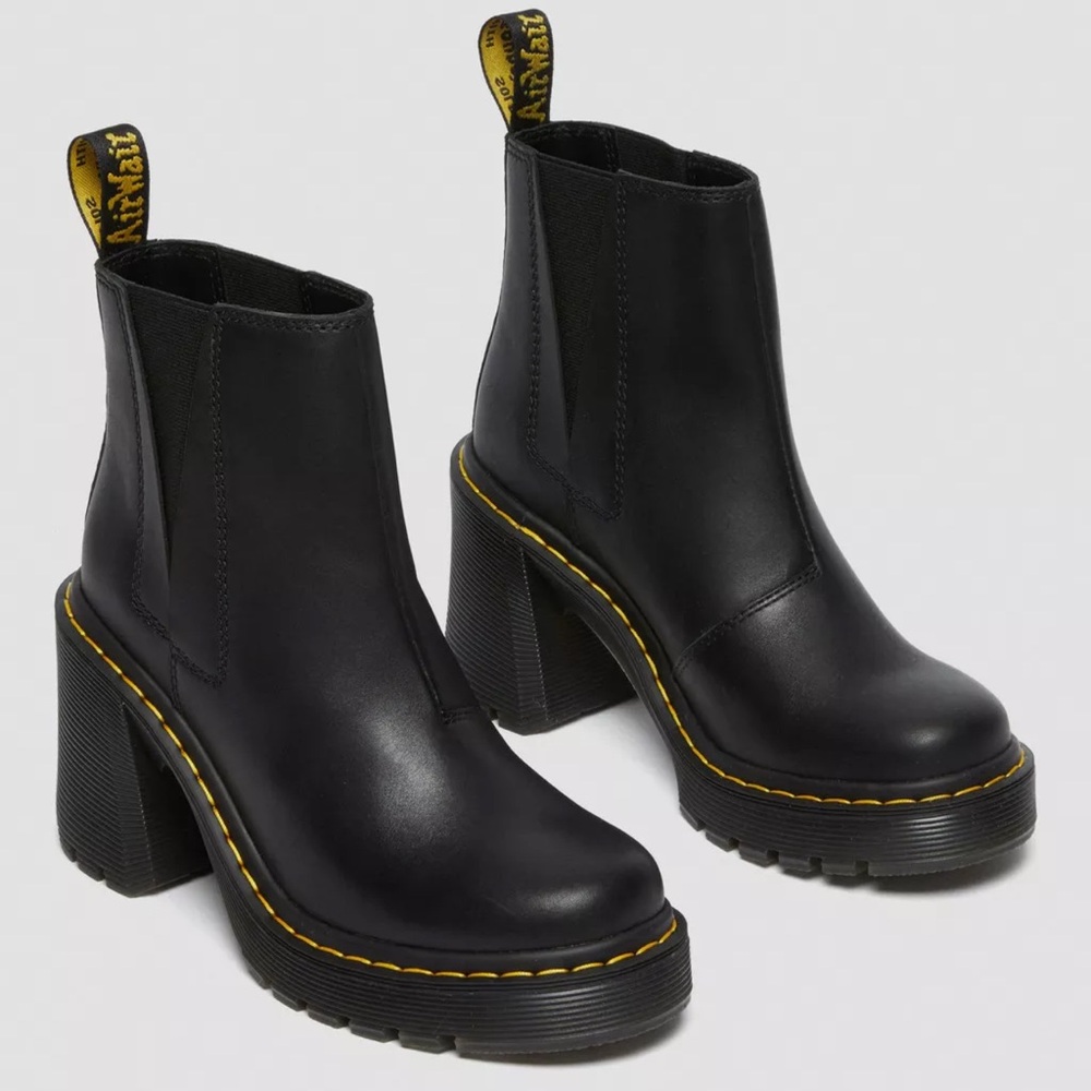 Dr. Martens Spence Platform Heeled Chelsea Boots